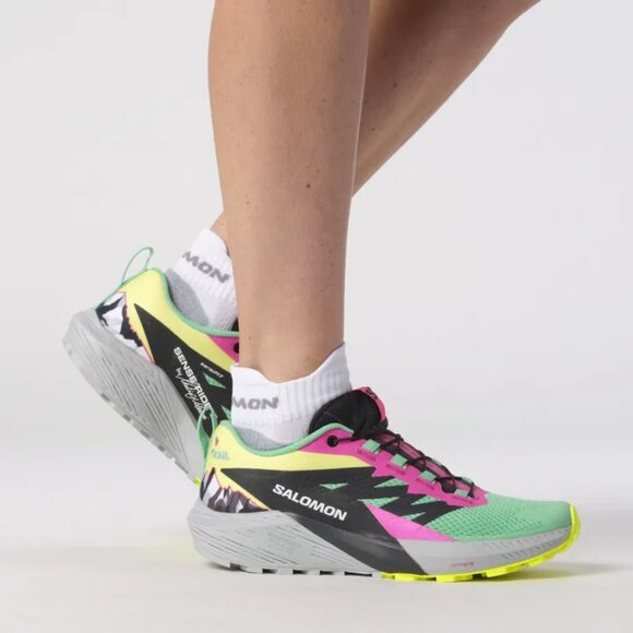 NEW With Tag Salomon Sense Ride 5 Trail-Running Shoes Martina LTD Women's Size 9 - Picture 9 of 12